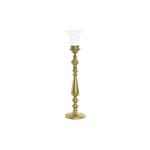 Candelabro DKD Home Decor Cristallo Dorato Metallo (10 x 10 x 41 cm)