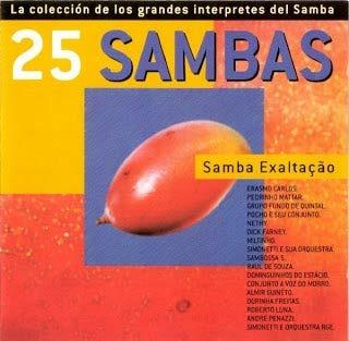25 Sambas. Samba Exaltaca - CD Audio