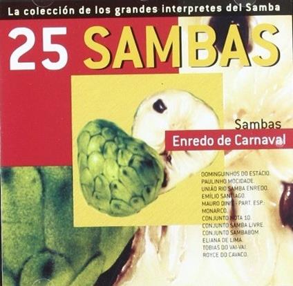 25 Sambas. Enredo - CD Audio