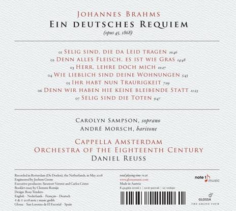 Ein Deutsches Requiem - CD Audio di Johannes Brahms - 2