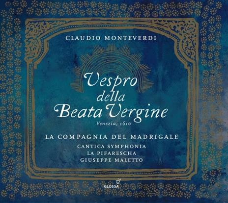 Vespro Della Beata Vergine - CD Audio di Claudio Monteverdi