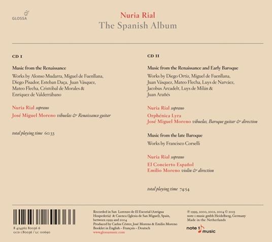Spanish Album - CD Audio di Nuria Rial - 2