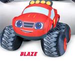 Blaze E Le Mega Macchine Blaze. Peluche 14 Cm In Nylex
