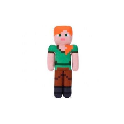 Peluche Minecraft Steve e Alex da 35cm