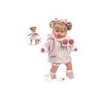 Lloren Bambola Reborn Morbido Alexandra 42 cm Pelliccia Rosa