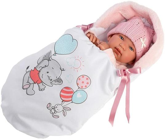 Bambola con Sacco Elefante 44 cm (84452)