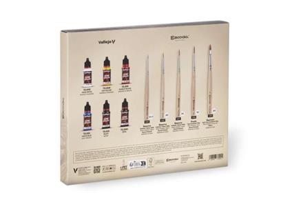 ULTIMATE MINIATURE SET PAINT/BRUSH 72206 Colori Vallejo