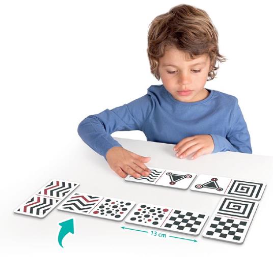 Domino Maxi Tocco E Vedo 28 Tessere+15 Sagome