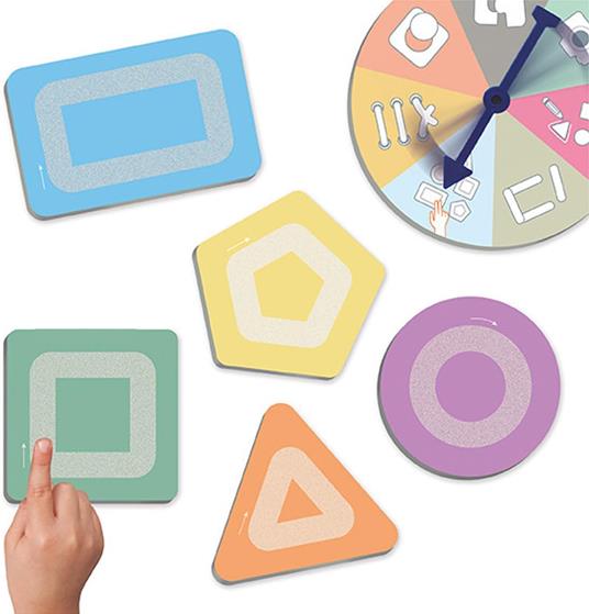 Gioco Educativo Multisensoriale: Scopriamo le Forme Geometriche, Ispirato al Metodo Montessori - 2