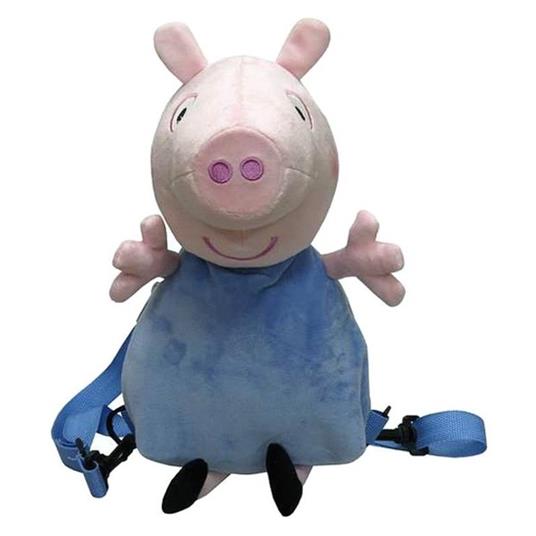 Zaino per Bambini 3D George Peppa Pig Azzurro (28 x 18 x 18 cm)