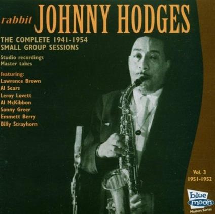 1952 vol.3 Compl.small - CD Audio di Johnny Hodges