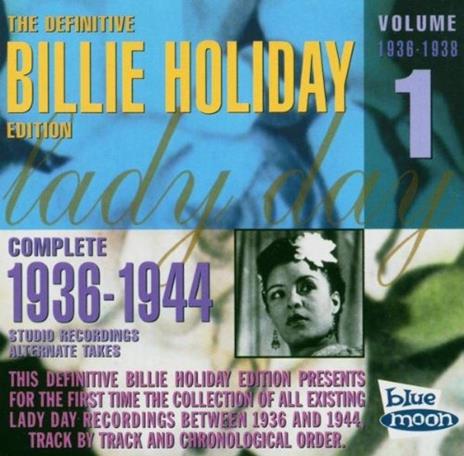 Complete 1936-1944 vol.1 - CD Audio di Billie Holiday