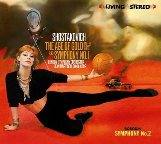 Age Of Gold Ballet Suite - CD Audio di Dmitri Shostakovich,Jean Martinon,London Symphony Orchestra
