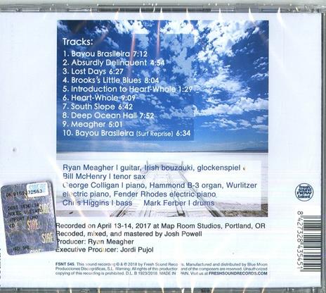 Lost Days - CD Audio di Ryan Meagher - 2