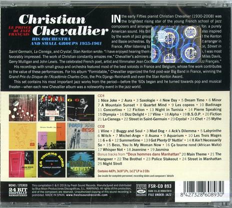 Le prince du Jazz français - CD Audio di Christian Chevallier - 2