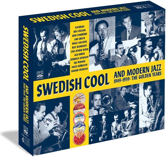 Swedish Cool And Modern Jazz: 1949-1959 The Golden Years - CD Audio