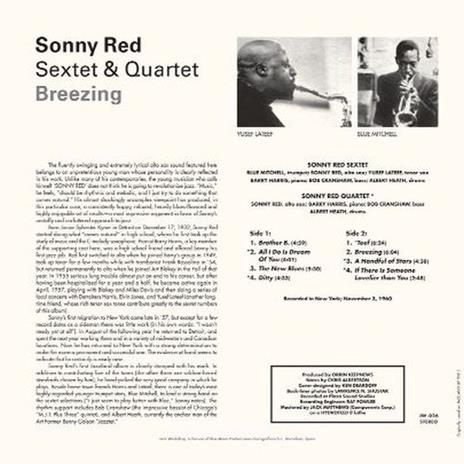 Breezing - Vinile LP di Sonny Red - 2