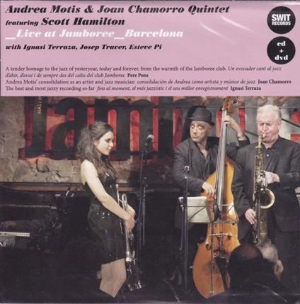 Live at Jamboree (feat. Scott Hamilton) - CD Audio + DVD di Joan Chamorro,Andrea Motis