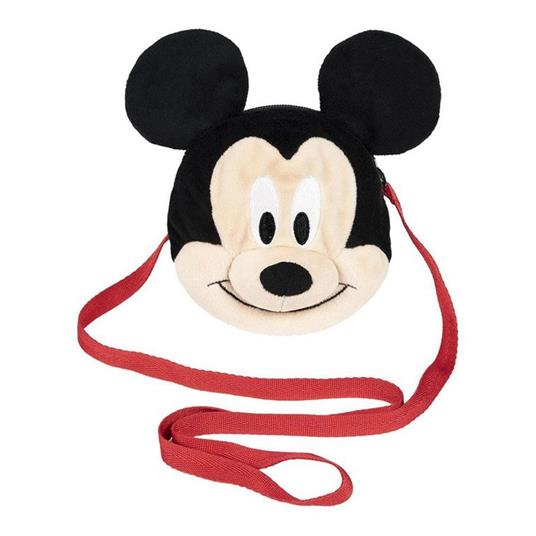 Borsa a Tracolla 3D Mickey Mouse black (18,9 x 21 x 6 cm)