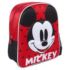 Zaino Scuola 3D Mickey Mouse Rosso (25 x 31 x 10 cm)