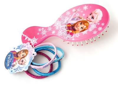 Spazzola + Braccialetti Disney Frozen