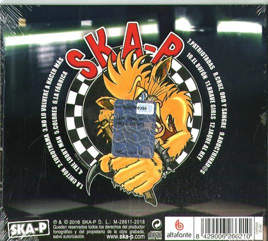 Game Over - CD Audio di Ska-P - 2