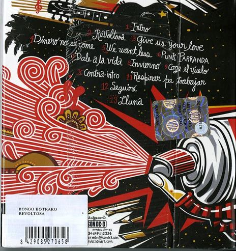 Revoltosa - CD Audio di Bongo Botrako - 2