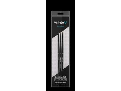 BRUSH PRO DEFINITION NATURAL SET B01990 Colori Vallejo