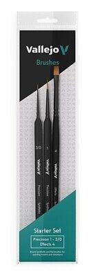 BRUSH STARTER SET SYNTHETIC SET B03990 Colori Vallejo