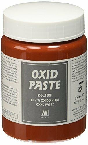 Vallejo Stone Textures. Red Oxide Paste 200ml. VAL26589