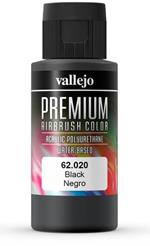 Vallejo 62.020 pittura 60 ml Nero Bottiglia