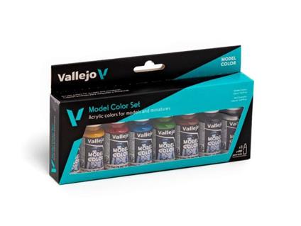 WARGAMES BASICS COLOR SET (8) 70260 Colori Vallejo