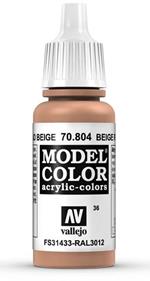 Vallejo 70.804 pittura Beige, Rosso Bottiglia 17 ml