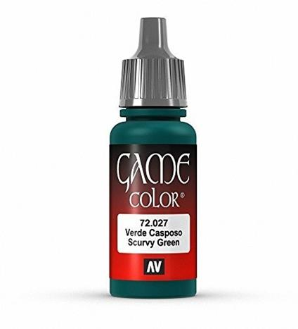 Vallejo Game Color 17Â ml VERNICE ACRILICAÂ â€Â Parent Scurf Green