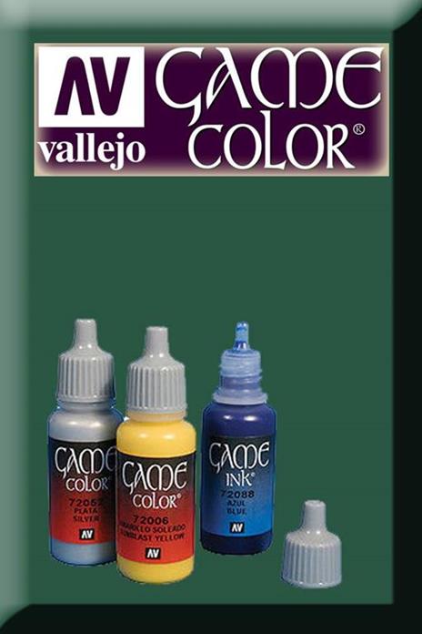 Vallejo Game Color 17Â ml VERNICE ACRILICAÂ â€Â Parent Cayman Green