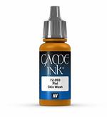 Vallejo Game Ink pittura acrilica, 17Â ml, colore: Nero Inky Skin Wash