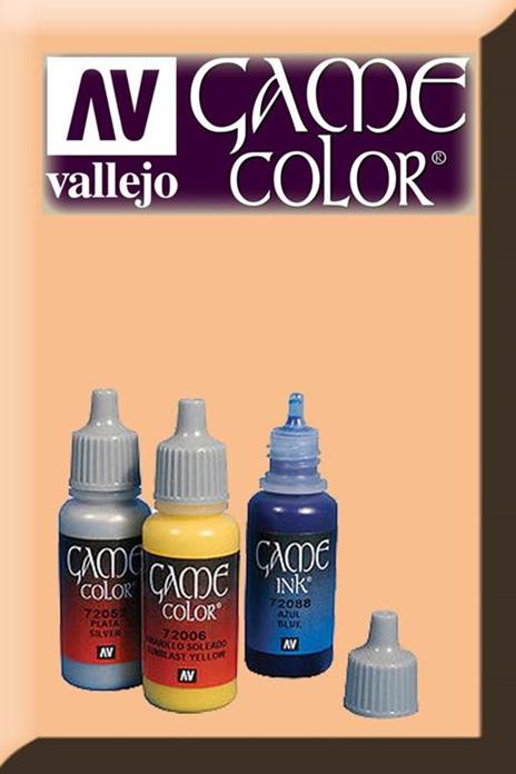 Vallejo Game Color 17Â ml VERNICE ACRILICAÂ â€Â Parent Cadmium Skin