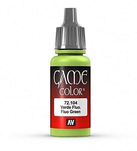Vallejo Game Color 17Â ml VERNICE ACRILICAÂ â€Â Parent Fluo Green