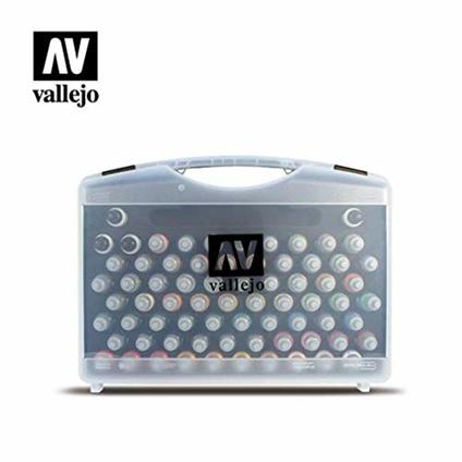 Game Color Box Set (72 Colours, 3 Brushes , Carry Case), Val72172