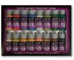 Vallejo 72290 pittura Blu, Marrone, Carne, Verde, Grigio, Arancione, Rosso, Seppia, Viola Bottiglia 17 ml