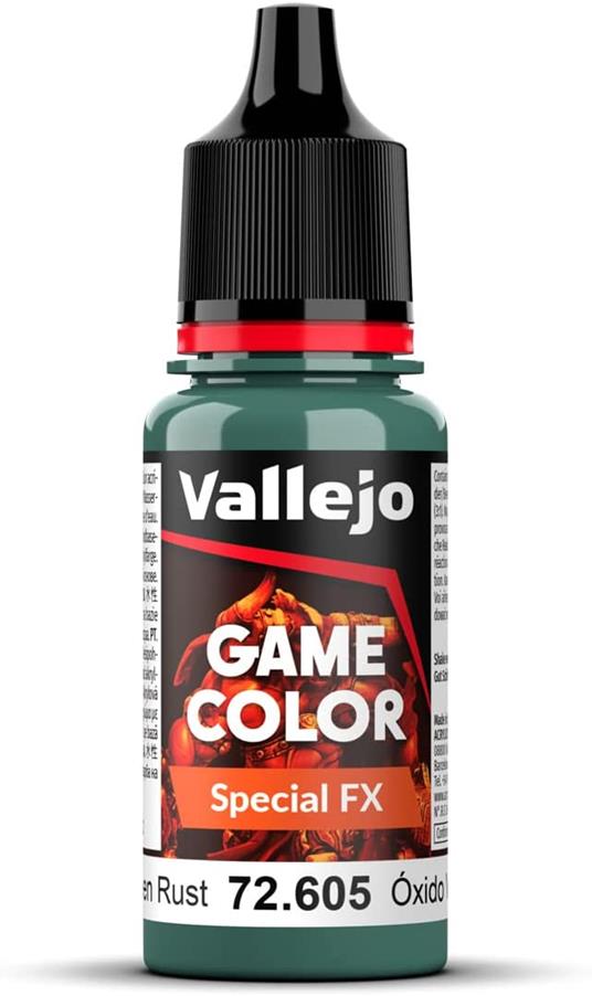 GAME COLOR GREEN RUST 72605 COLORI VALLEJO