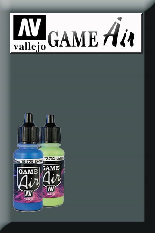 Vallejo, Game Air 72754 Gunmetal Metal, Colori Acrilici Per Modellismo/Aerografia