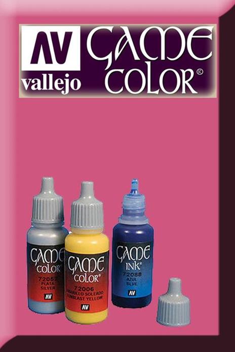 Vallejo washes pittura acrilica, 17Â ml, colore: Nero Red Shade
