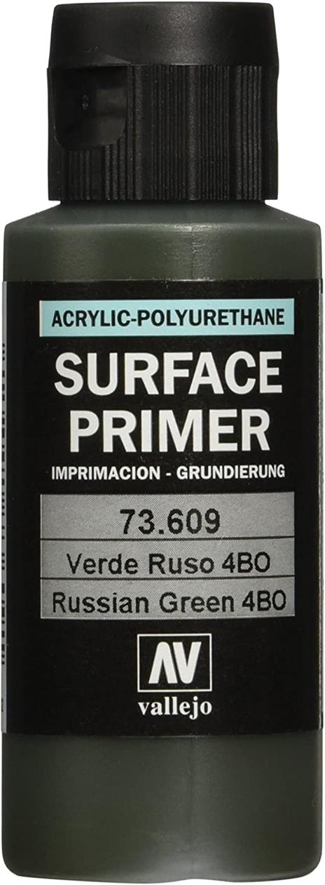 VALLEJO SURFACE PRIMER BLACK 60ml 73602 COLORI VALLEJO - 4