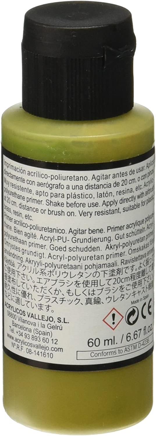 VALLEJO SURFACE PRIMER BLACK 60ml 73602 COLORI VALLEJO - 6