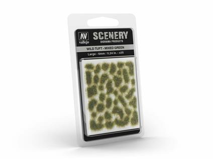 Tuft Wild Sc416 Mixed Green Large