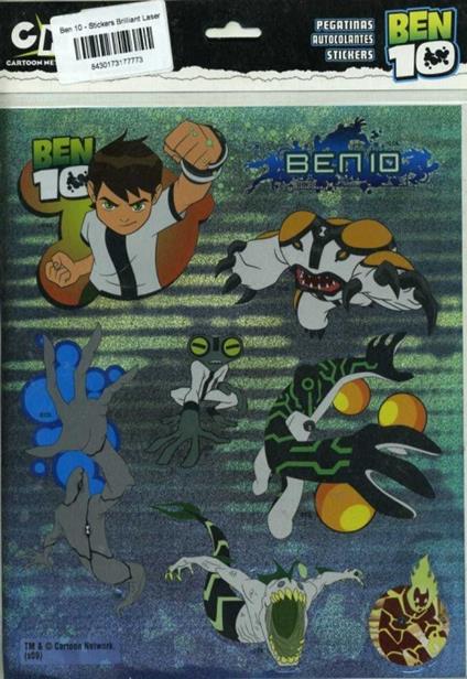 Ben 10. Stickers Brilliant Laser