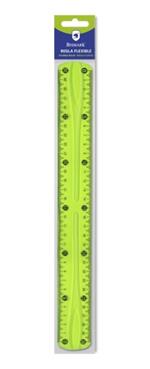 Bismark 324739 righello Righello da scrivania 300 mm Cloruro di polivinile (PVC) Verde 1 pz