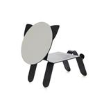 Balvi Specchio da tavolo Cat Colore nero In forma