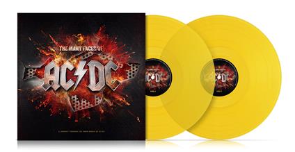 The Many Faces Of AC/DC (Transparent Yellow Edition) - Vinile LP